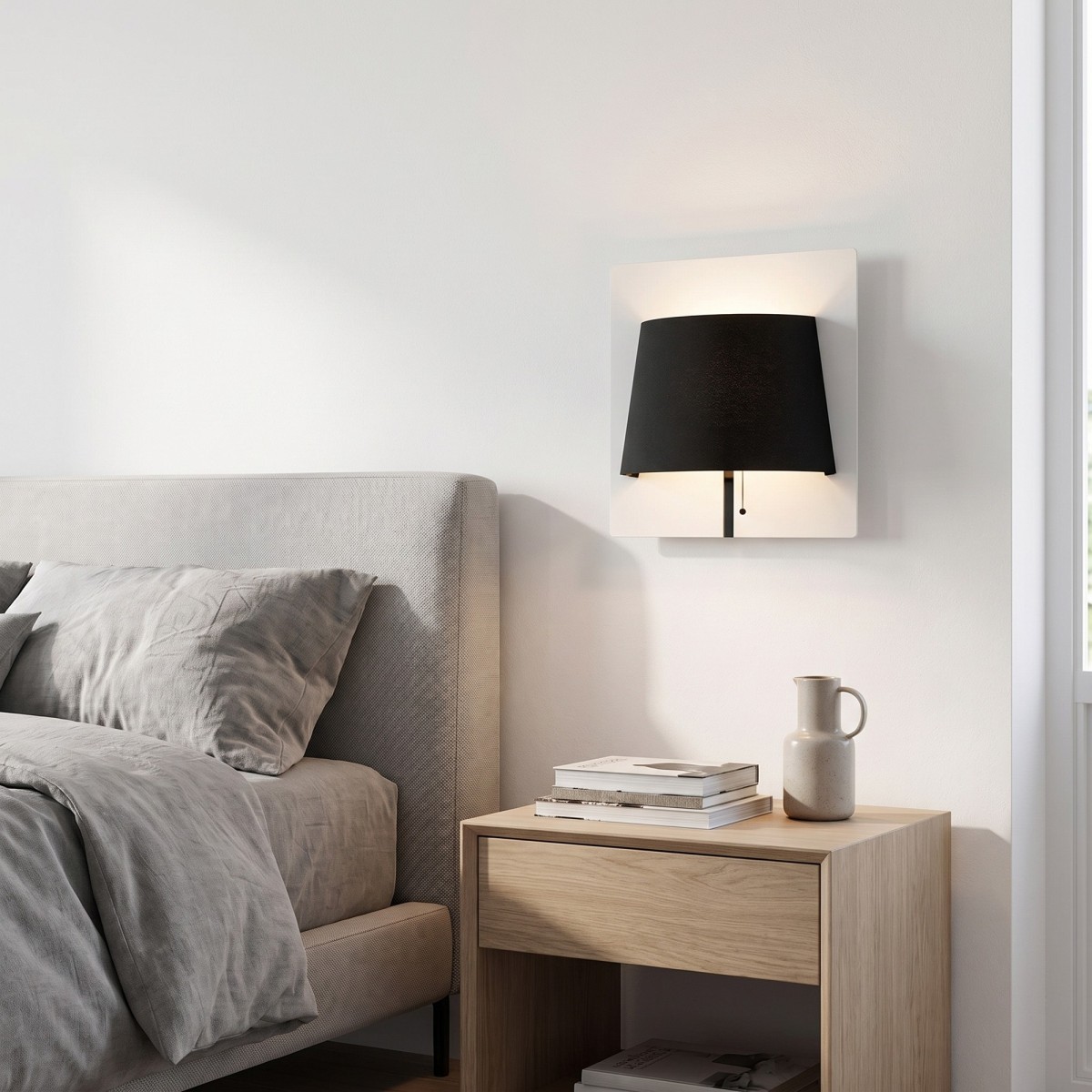 Applique Moderna LED 6W Bianco o Nero | Mondialshop
