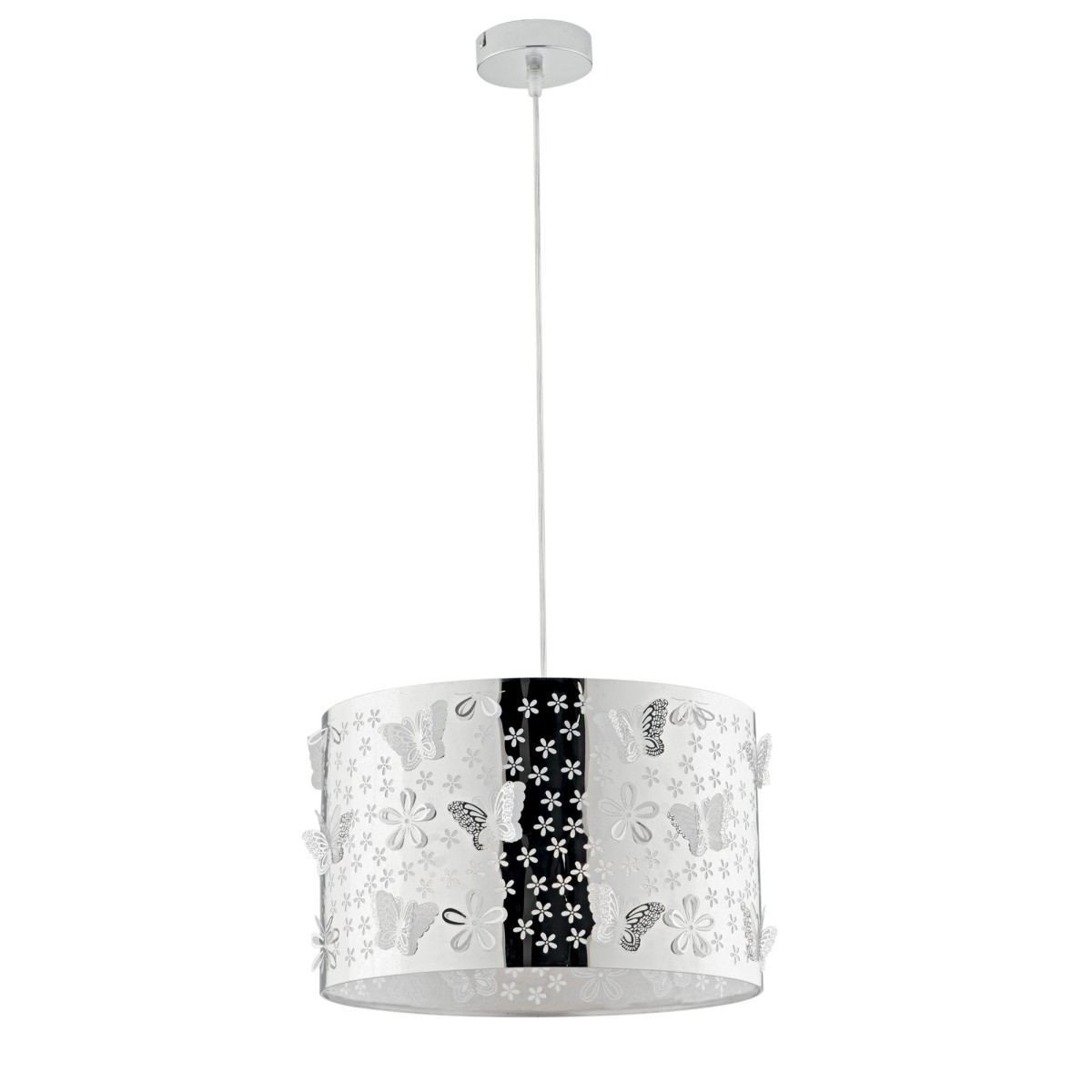 Lampadario Moderno in Acciaio Intagliato | Mondialshop