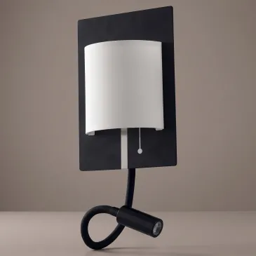 Moderne 9-W-LED-Wandleuchte, Weiß oder Schwarz | Mondialshop