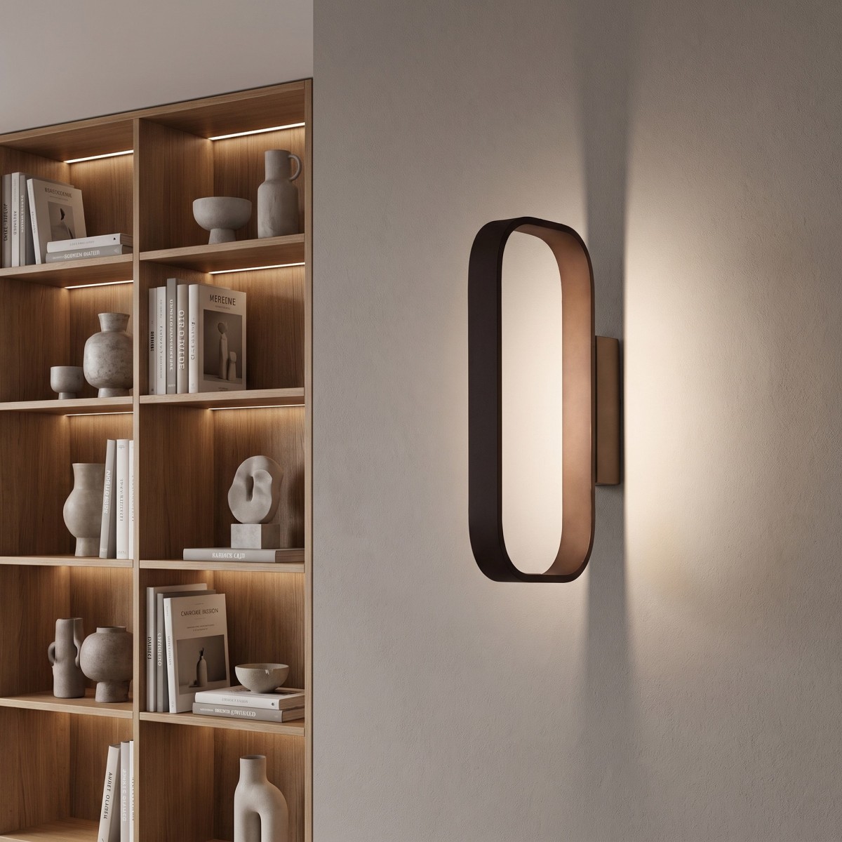 5W LED-Wandleuchte in Ovalform | Mondialshop