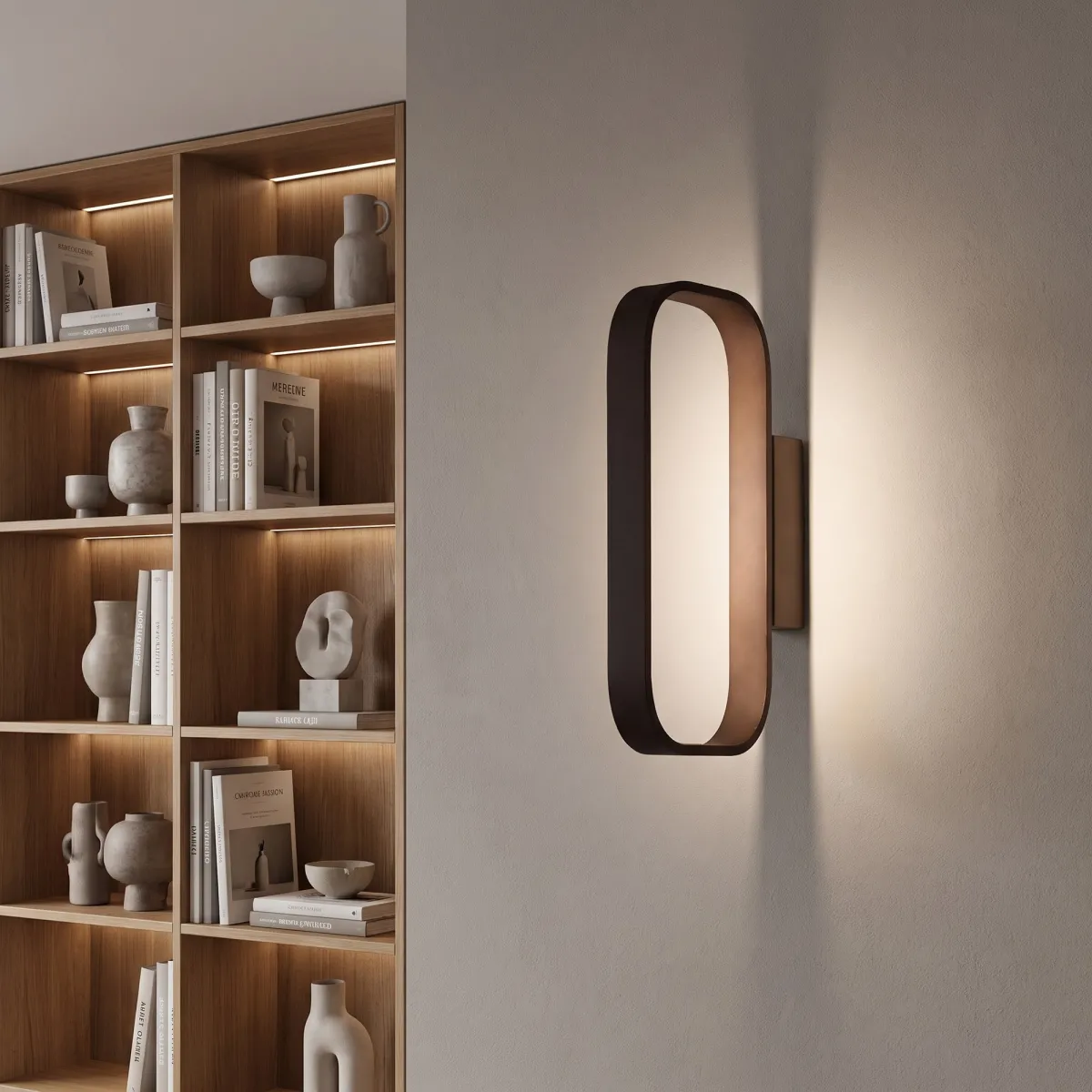 5W LED-Wandleuchte in Ovalform | Mondialshop