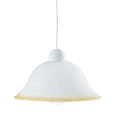 Lustre cloche blanc classique | Mondialshop