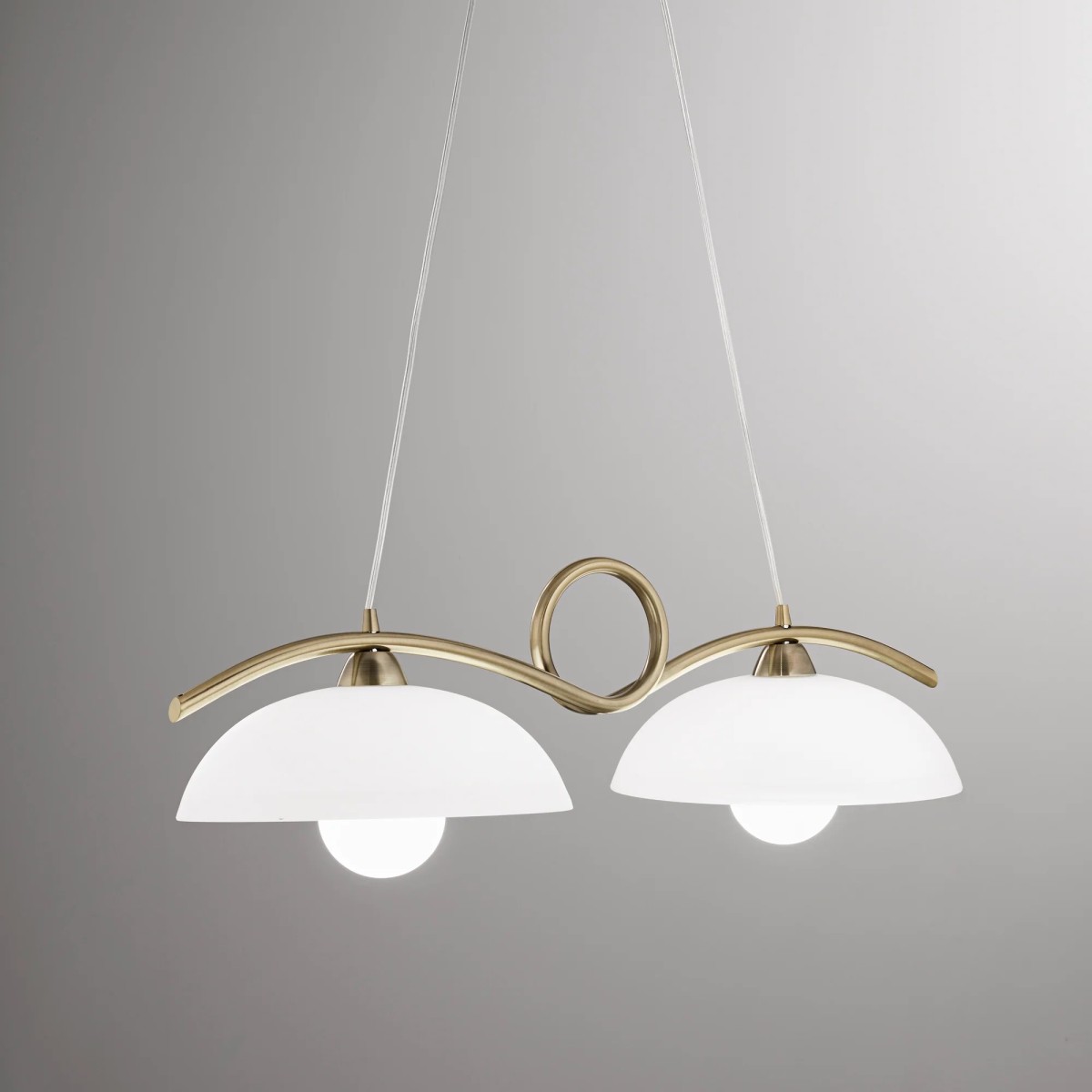 Lampadario Moderno Cromato o Bronzo | Mondialshop