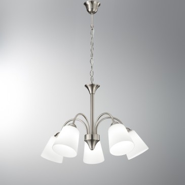 Klassischer Kronleuchter in Gold oder Nickel | Mondialshop