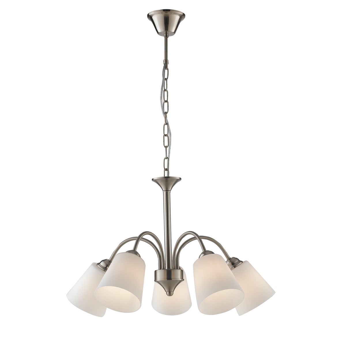 Lustre classique doré ou nickelé | Mondialshop