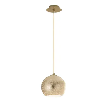Lampadario Moderno in Foglia Oro 3 Misure | Mondialshop