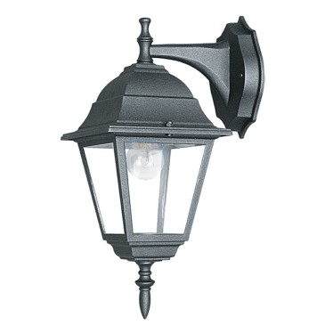 Applique murale extérieure noire E27 60W | Mondialshop