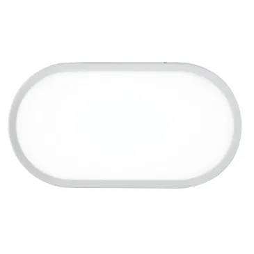 Anthrazitfarbene oder weiße LED-Außendeckenleuchte | Mondialshop