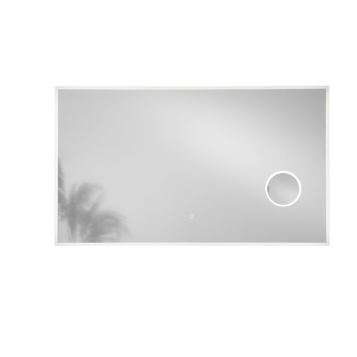 Miroir de salle de bain LED avec grossissement x3 et...