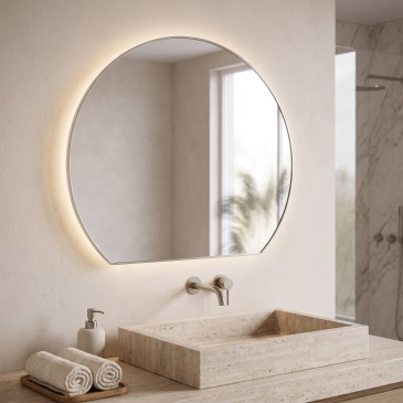 Specchio Bagno 80x69 o 100x88
