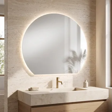 Specchio Bagno 80x69 o 100x88 cm