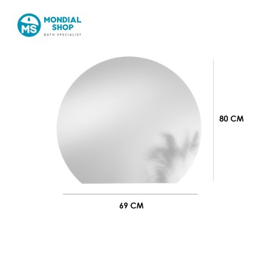 80 oder 100 cm CCT LED-Spiegel | Mondialshop