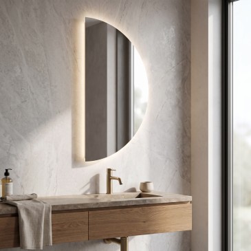 Dreifach-LED-Badezimmerspiegel | Mondialshop