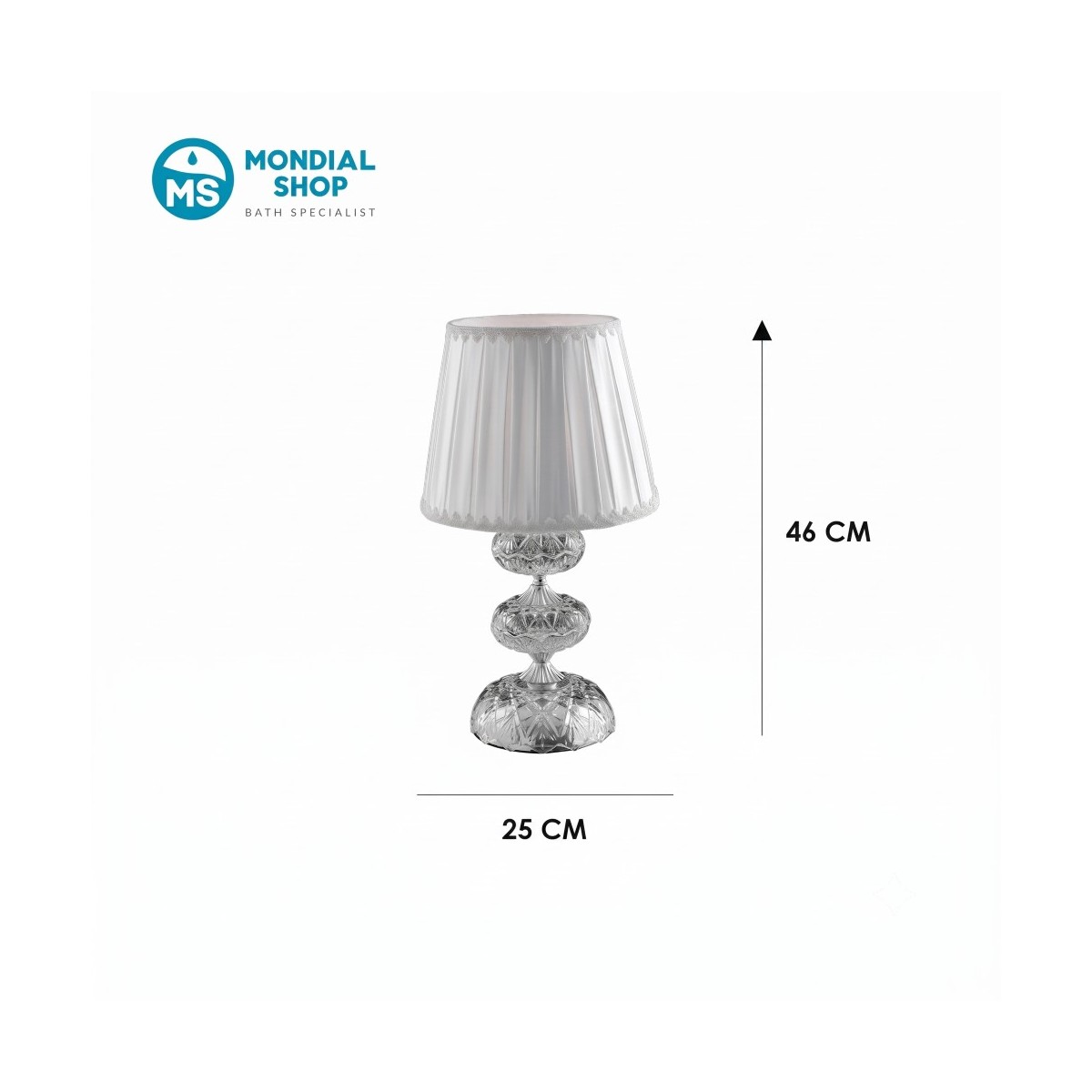 Scheda tecnica abat-jour dal design classico INCANTO