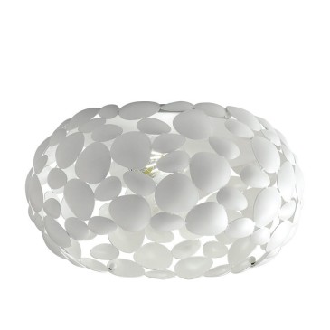 Plafoniera Moderna 60W Cromo o Bianca | Mondialshop