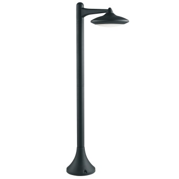 Borne lumineuse extérieure moderne à LED blanche | Mondialshop