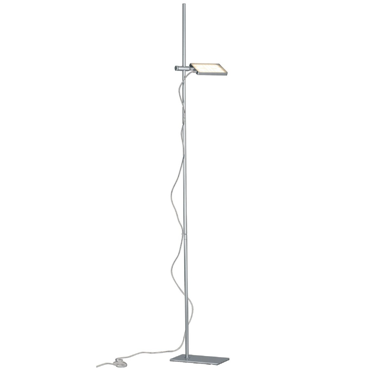 Lampadaire Book Lampadaire réglable Aluminium Blanc Led...
