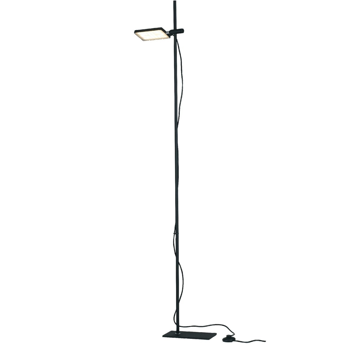 Lampadaire Book Lampadaire réglable Aluminium Blanc Led...