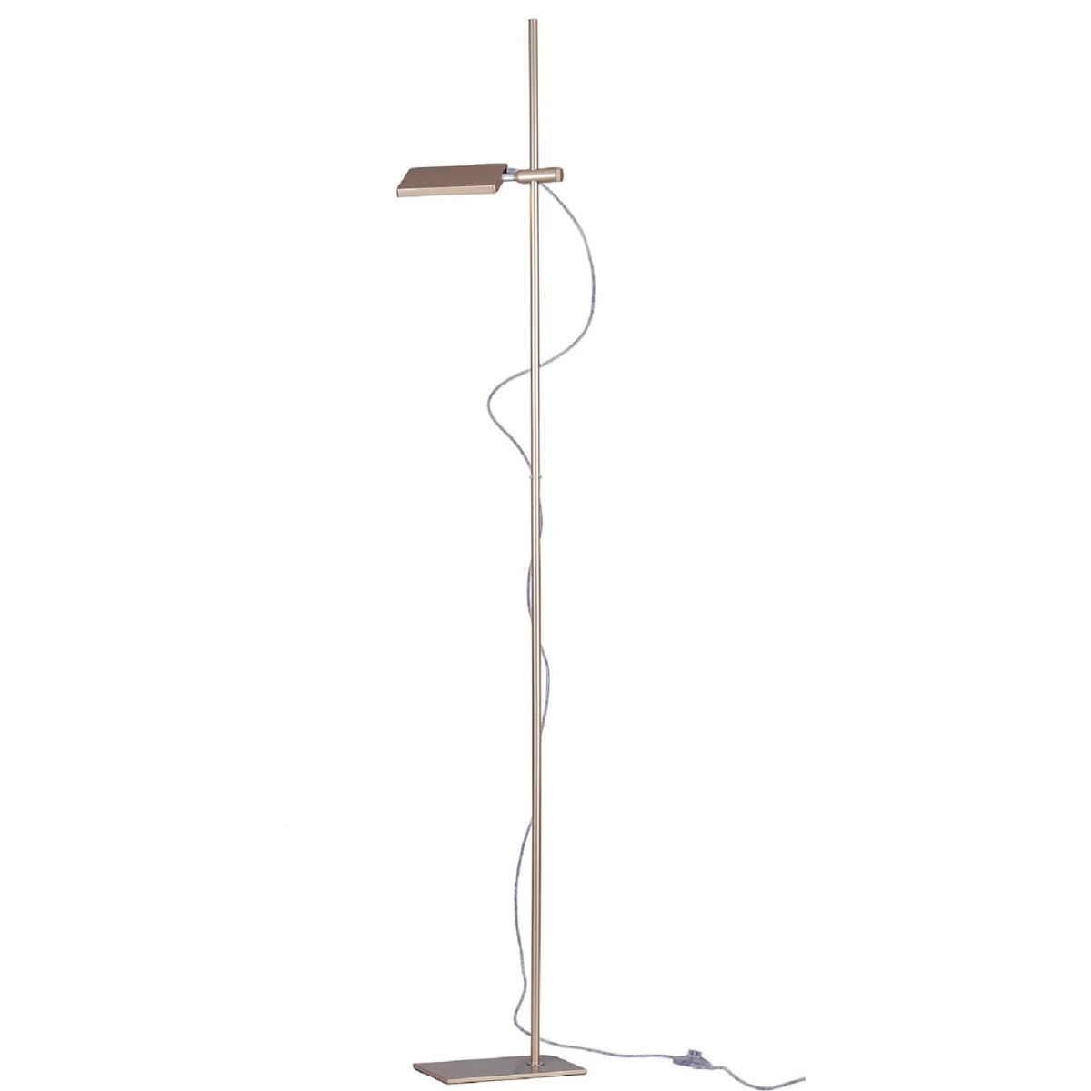 Lampadaire Book Lampadaire réglable Aluminium Blanc Led...