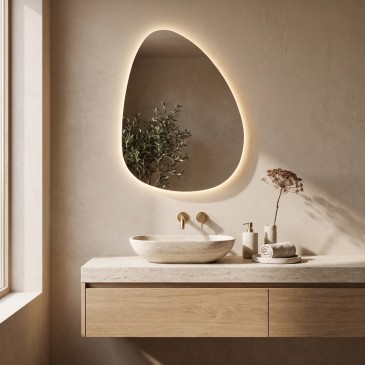 Specchio Bagno LED 60x80cm