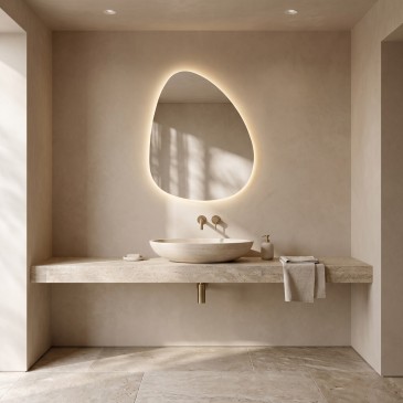 Specchio Bagno LED 60x80cm