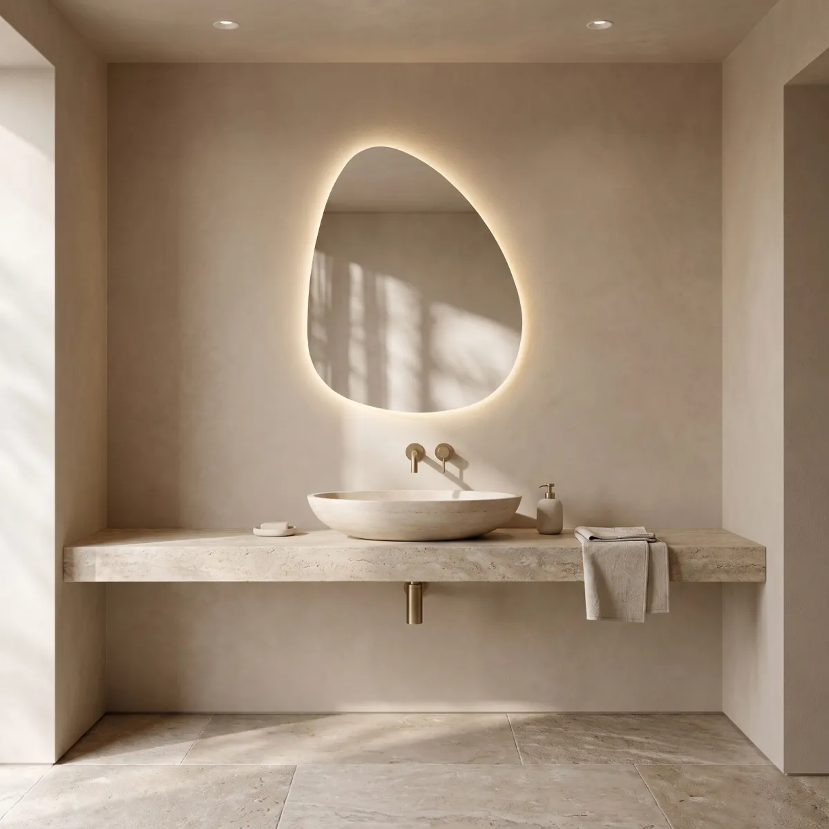 Einzigartiger LED-Badezimmerspiegel | Mondialshop