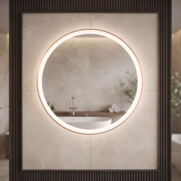 Specchio Bagno LED Diametro...