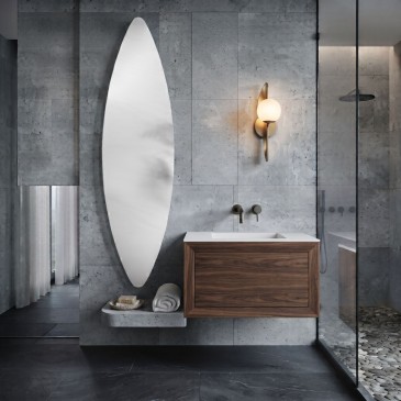 Miroir de salle de bain LED...