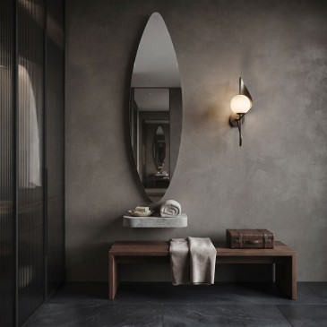 Specchio Ovale LED 160x45cm CCT | Mondialshop