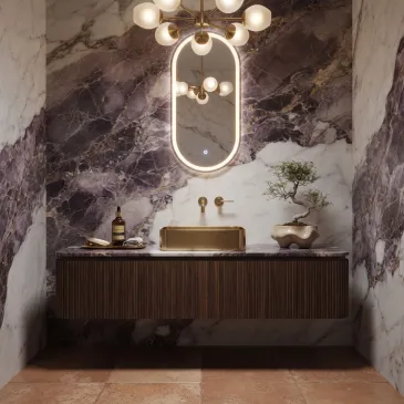 Specchio Bagno Ovale LED CCT Touch | Mondialshop