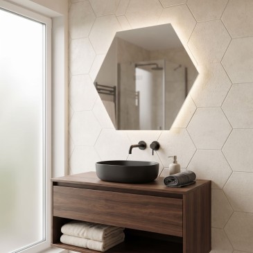 Specchio Bagno LED 60 o 80 cm