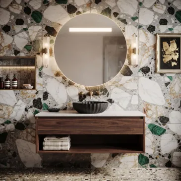 Specchio Bagno LED Diametro...