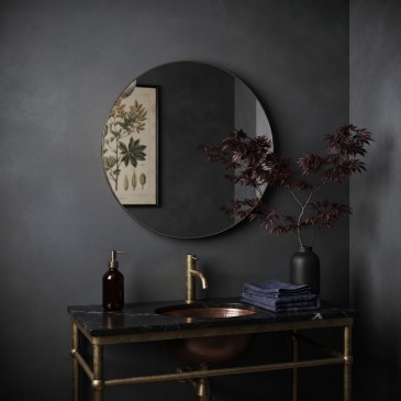Specchio Tondo Bagno con Pellicola Anti-Rottura | Mondialshop