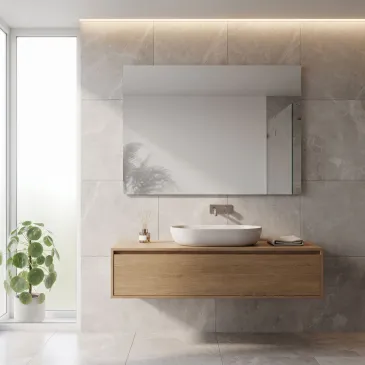 Wendbarer Badezimmerspiegel in verschiedenen Größen | Mondialshop