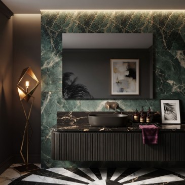 Miroir de salle de bain LED...