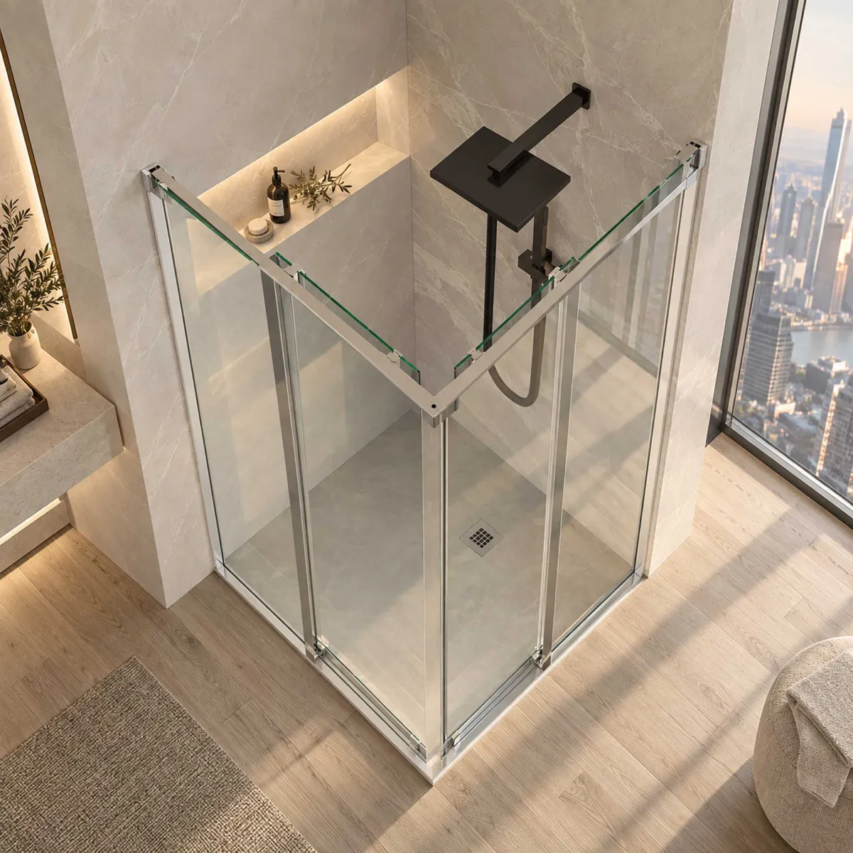 Box Doccia 70x70 70x75 75x75  in PROMOZIONE Trasparente...