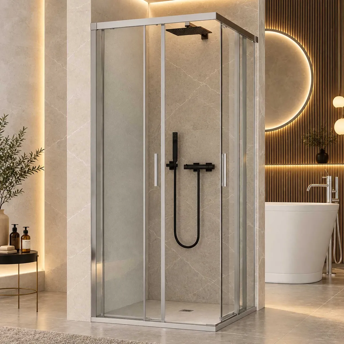Box Doccia 70x70 70x75 75x75  in PROMOZIONE Trasparente...