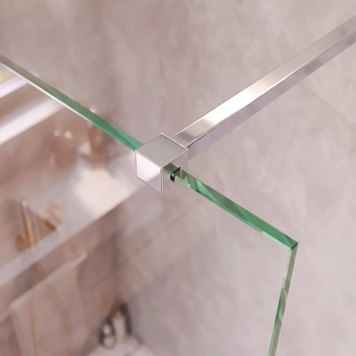 ISIDE 100 cm x 200 cm begehbare Dusche mit 8 mm...
