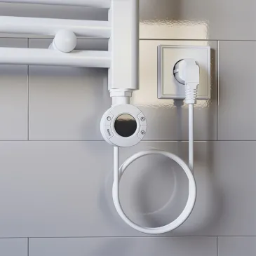 Termoarredo elettrico 770x500 mm potenza 400W Termostato elettronico