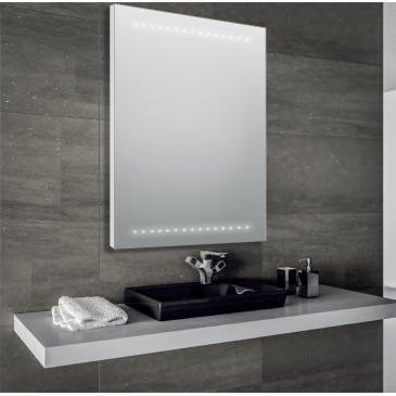 Miroir de salle de bain LED Jade-68 60x80 ou 80x60