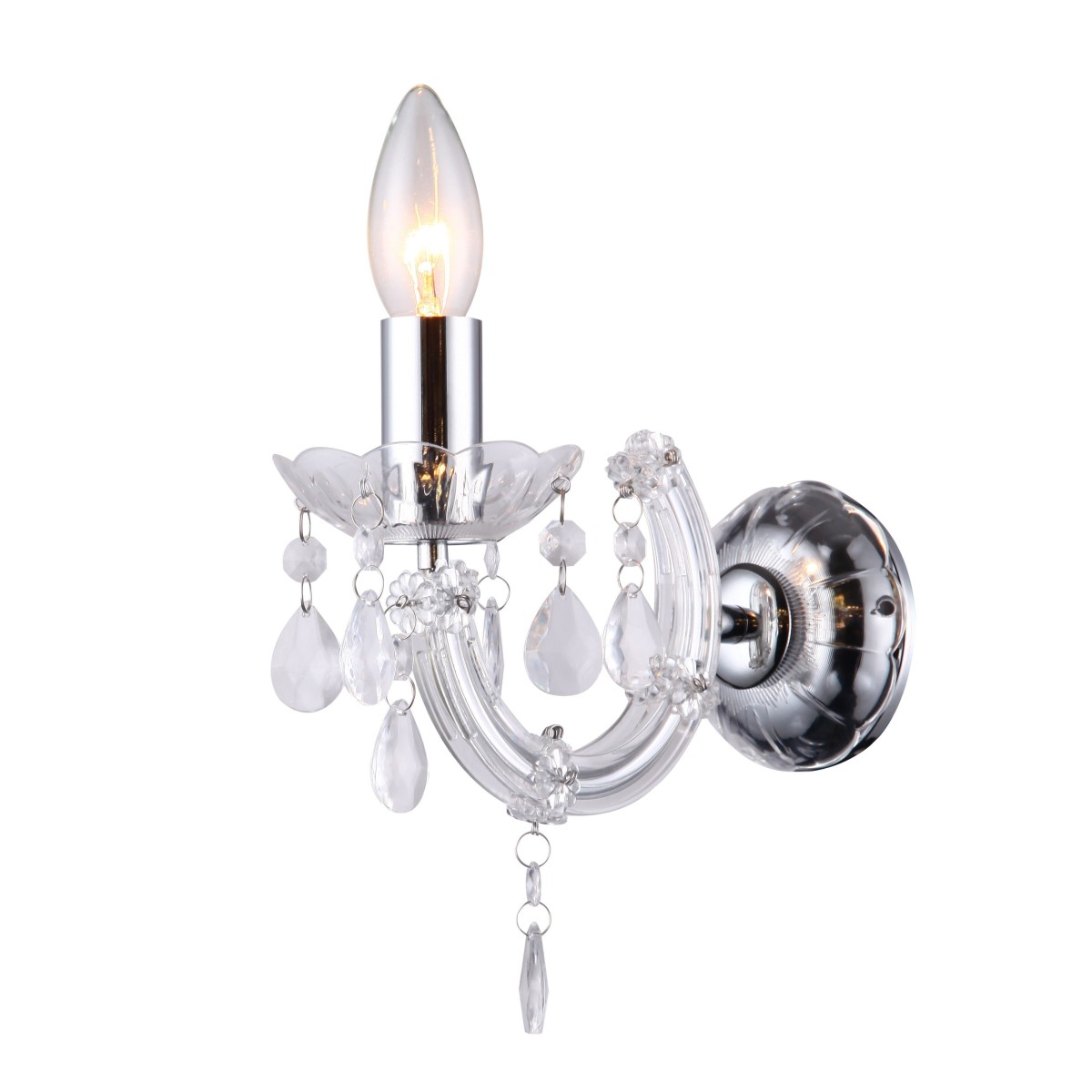 I-HOUSTON-AP TR - Applique Moderne Transparent Pendentifs...