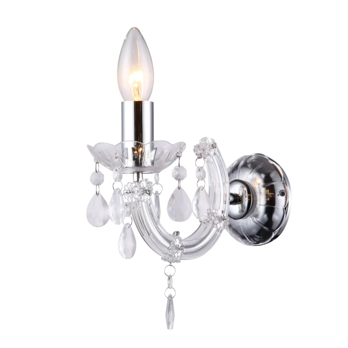 I-HOUSTON-AP TR - Applique Moderne Transparent Pendentifs...