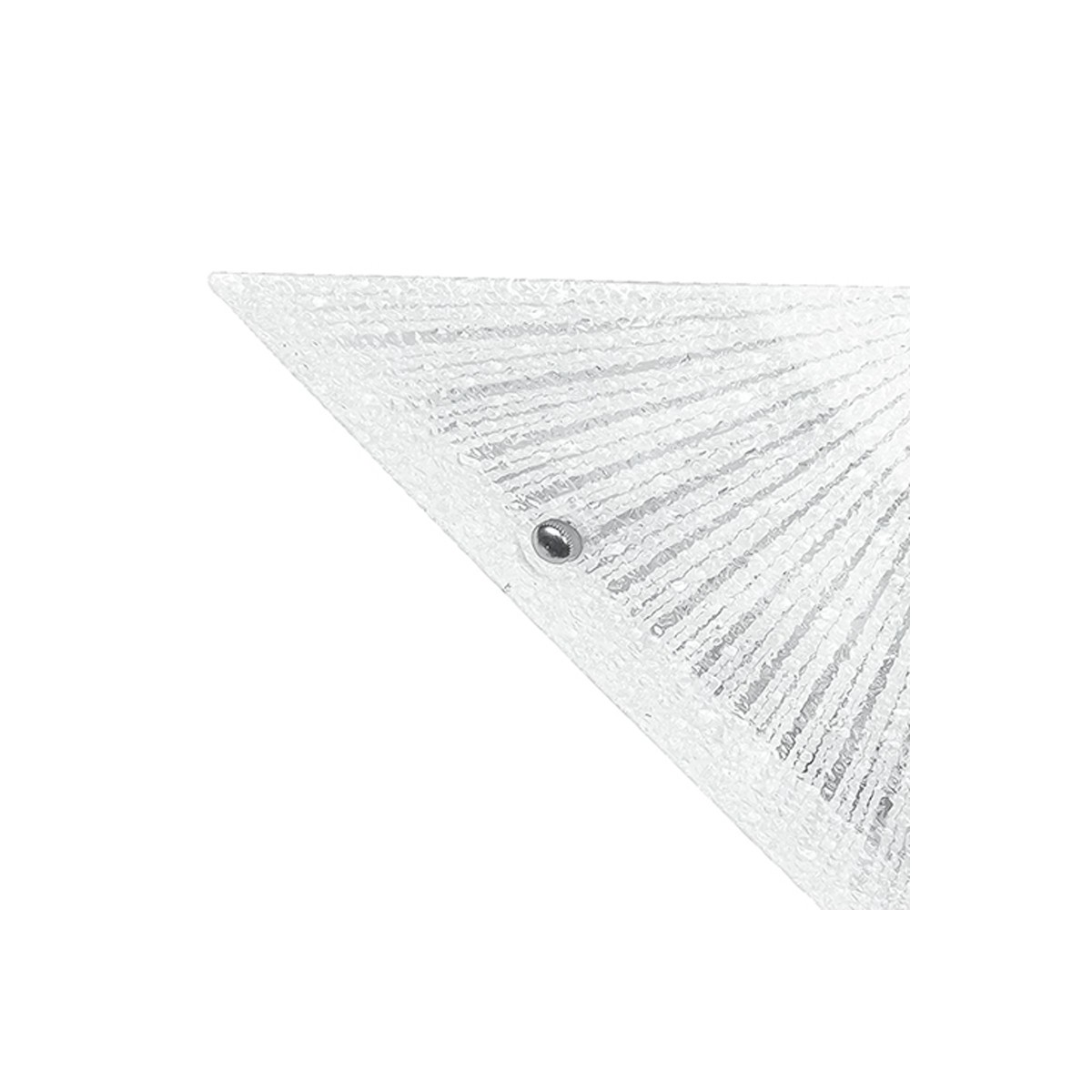 Diffusore Triangolare in Vetro Diamantato con Decoro a...