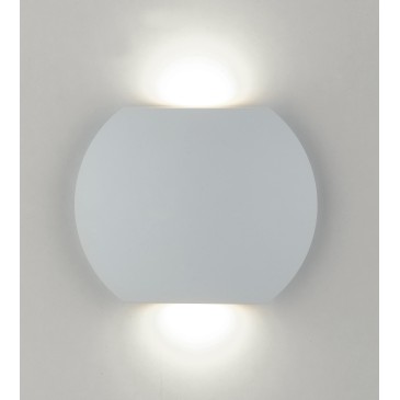 Applique Esterno Tonda LED Biemissione Bianca | Mondialshop