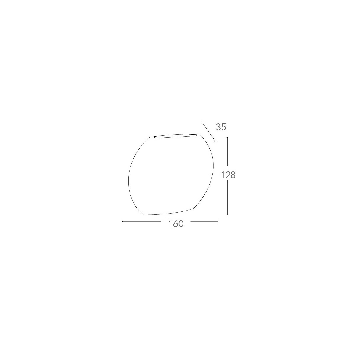 Applique Esterno Tonda LED Biemissione Bianca | Mondialshop