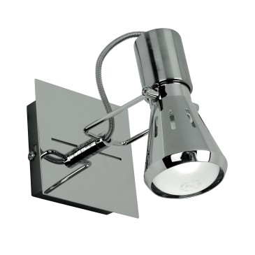Spot simple chromé moderne | Mondialshop