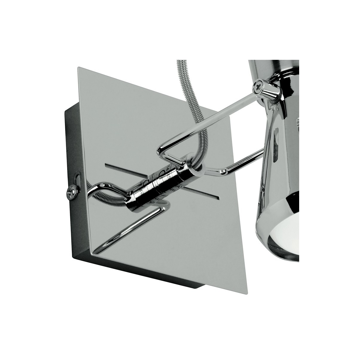 Moderner Chrom-Einzelstrahler | Mondialshop
