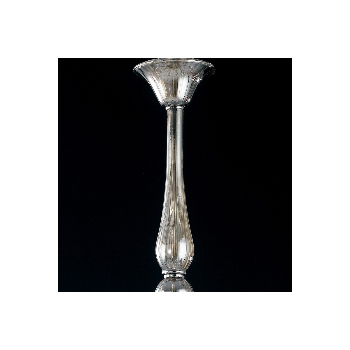 Suspension en verre couleur champagne Ligne Poseidon Fan...