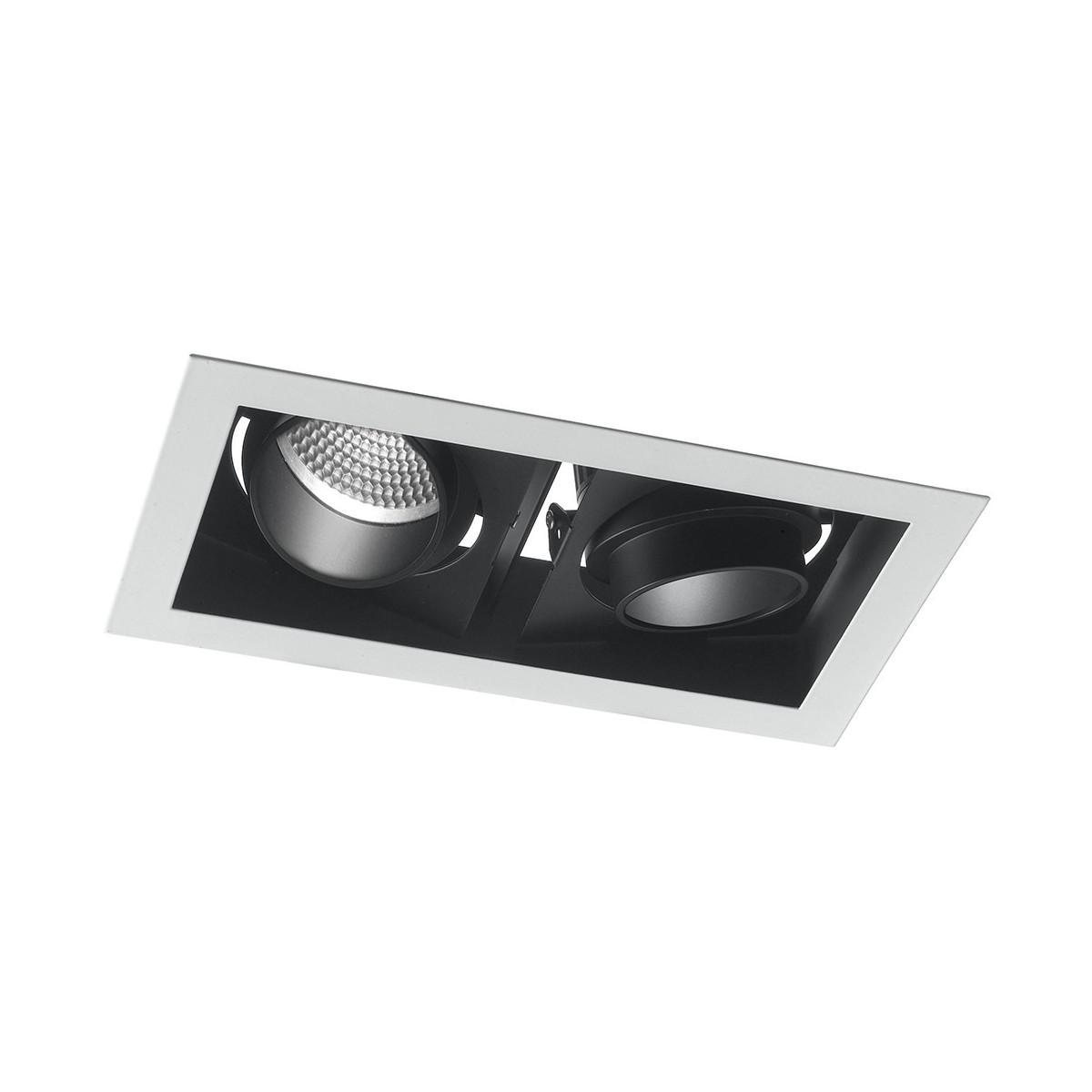 Due Luci Led Orientabili da 20 watt e 3000 kelvin Faretto...