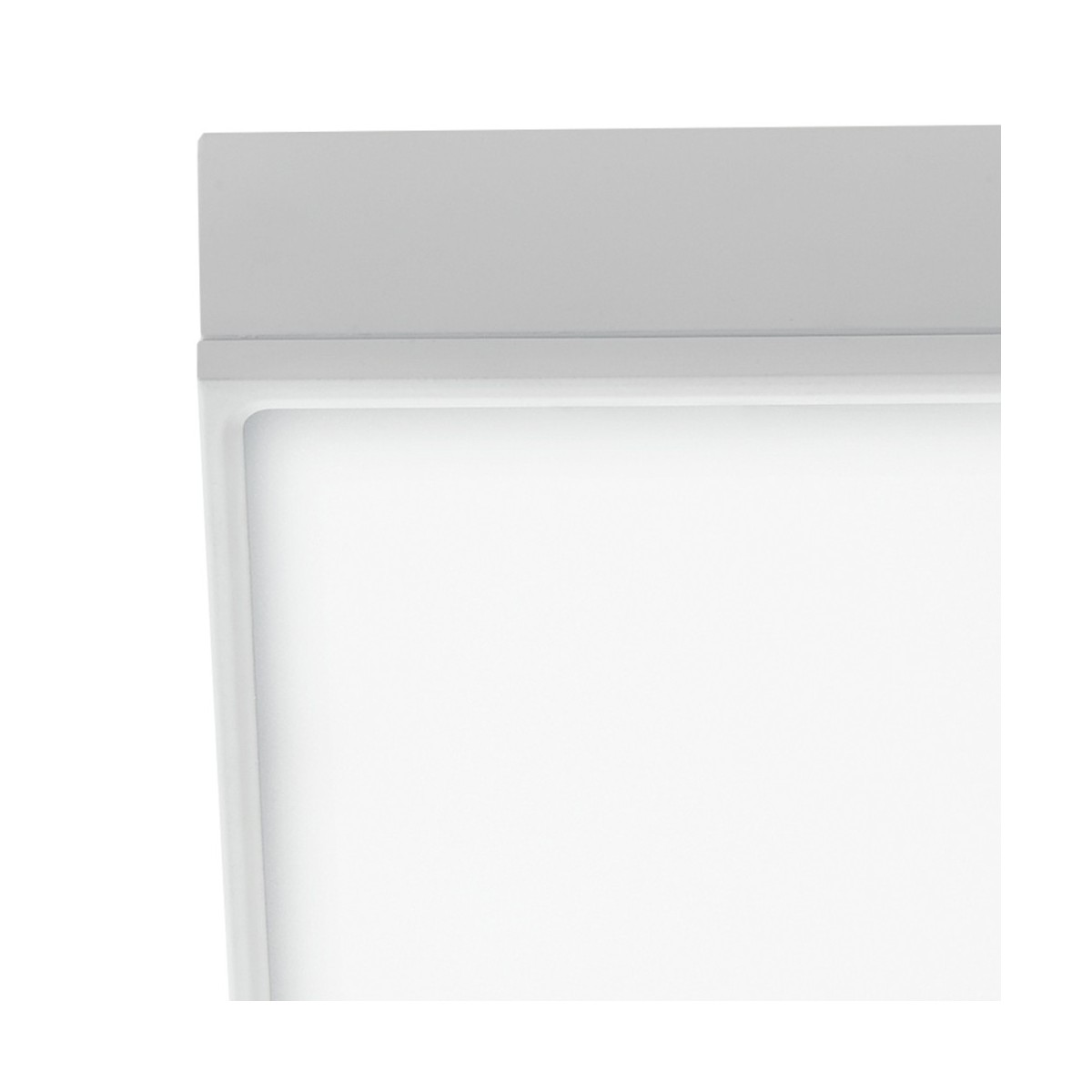 Plafonnier carré blanc moderne | Mondialshop